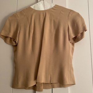 Vintage Dana Buchman silk skirt suit